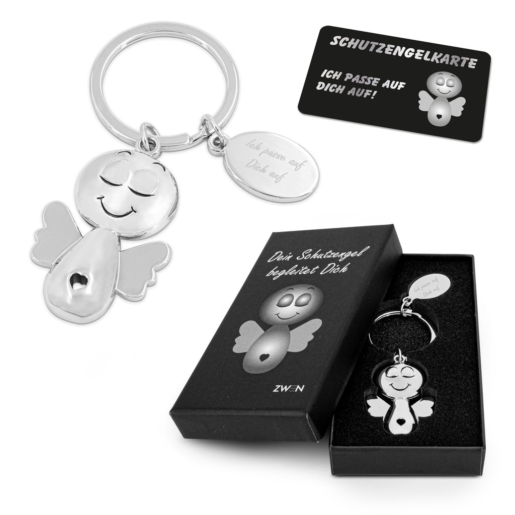 ZWEN Schutzengel Schlüsselanhänger CUTY mit Geschenkbox & Schutzenge –  Zwenshop