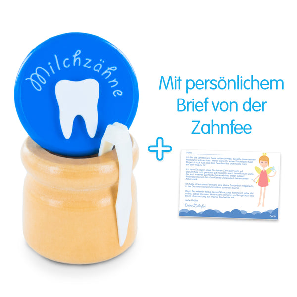 Kinder Geschenkset für Mädchen & Jungen (groß) │ Baby Erinnerungs-Box als Geschenk zur Geburt, Taufe, Kommunion (Blau) - Zwenshop