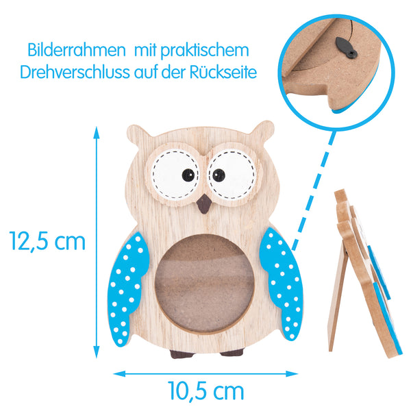 Kinder Geschenkset für Mädchen & Jungen (groß) │ Baby Erinnerungs-Box als Geschenk zur Geburt, Taufe, Kommunion (Blau) - Zwenshop